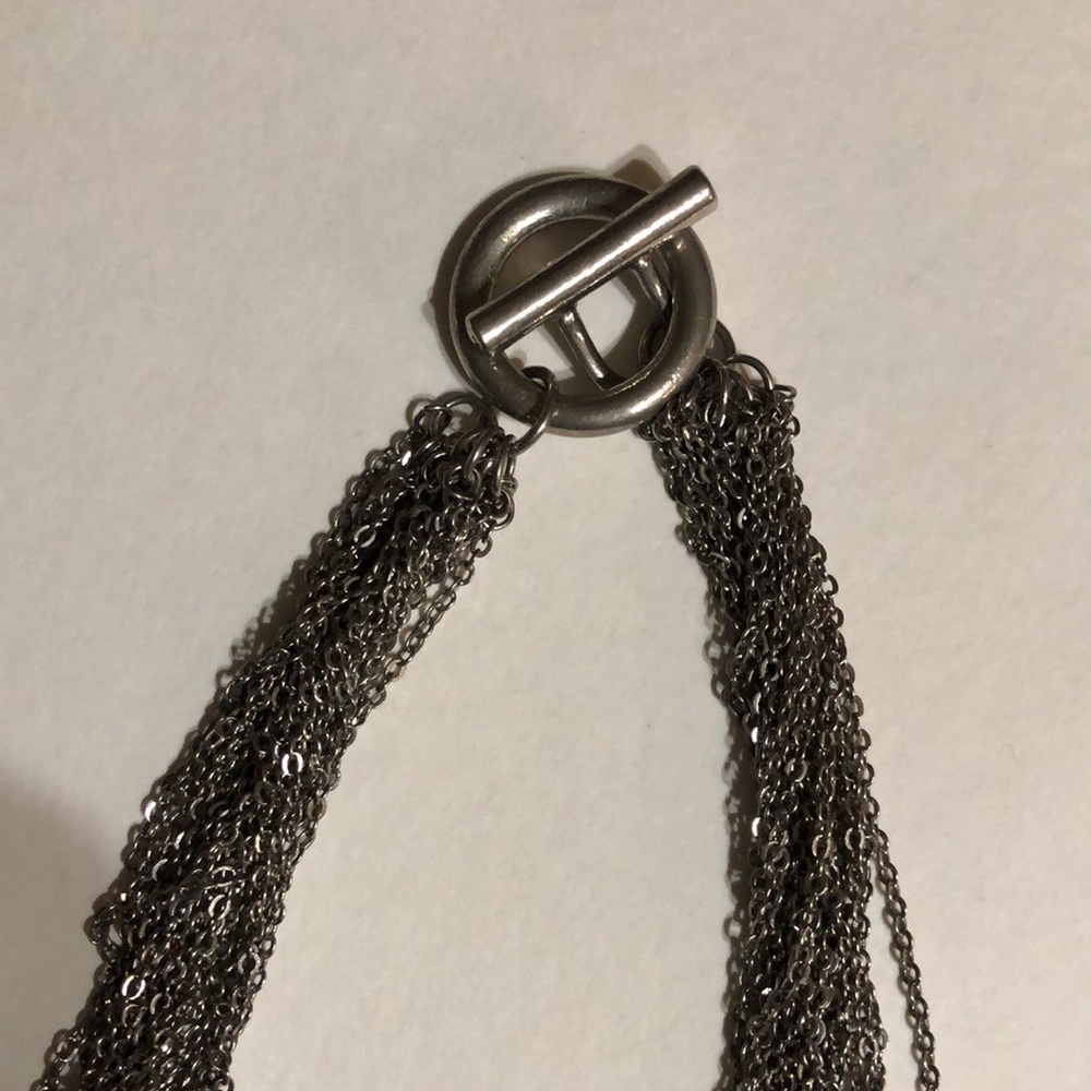 Silver heart necklace - Picture 3 of 5